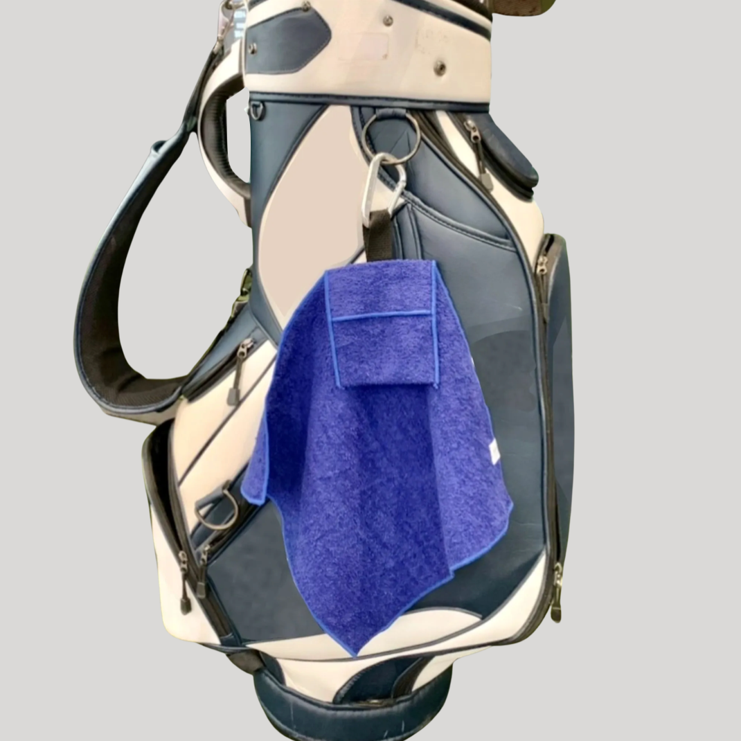 Blue HidPoc™ Golf Towel