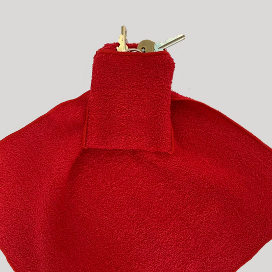 Red HidPoc™ Wearable Towel